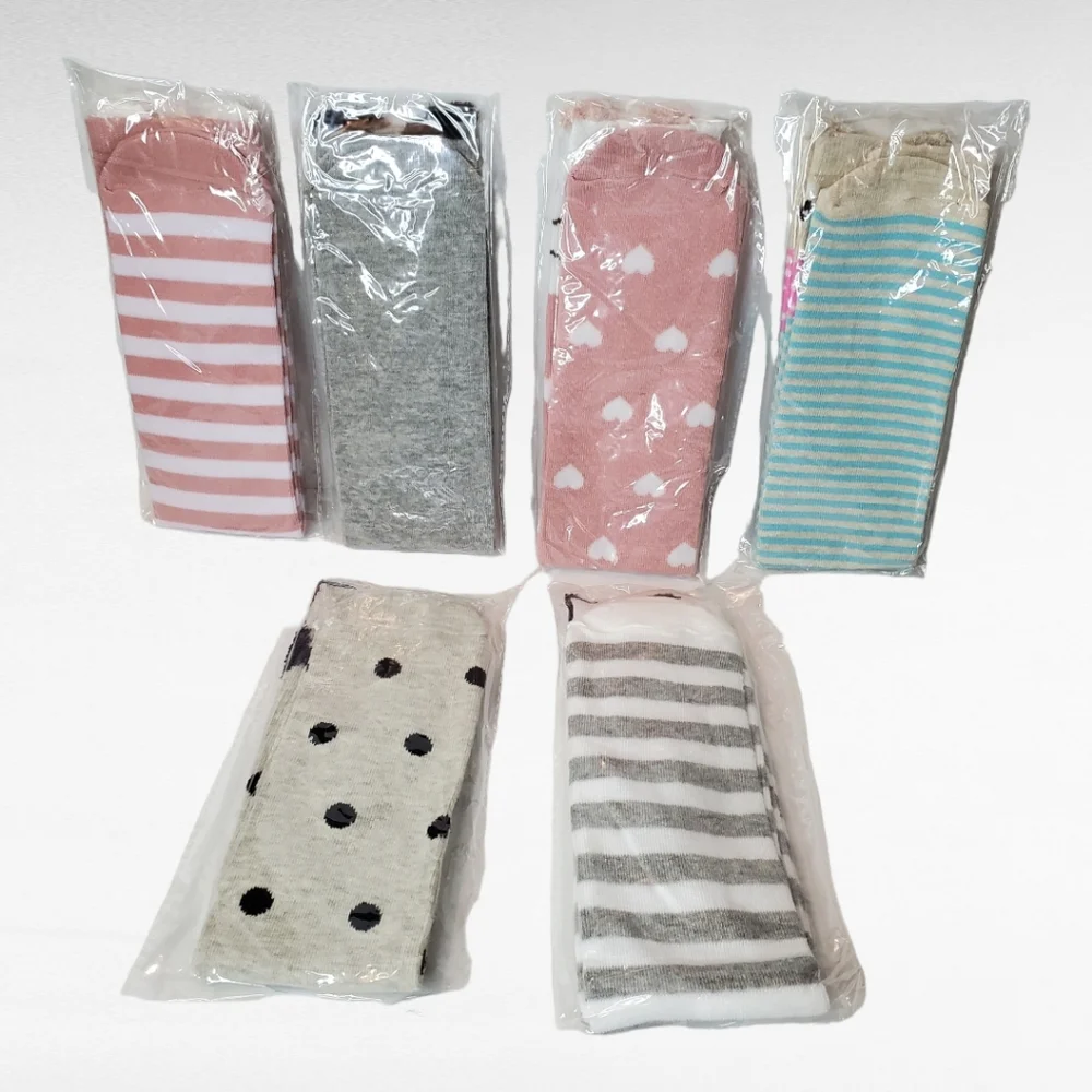 Girls Knee High Socks 6 Pack